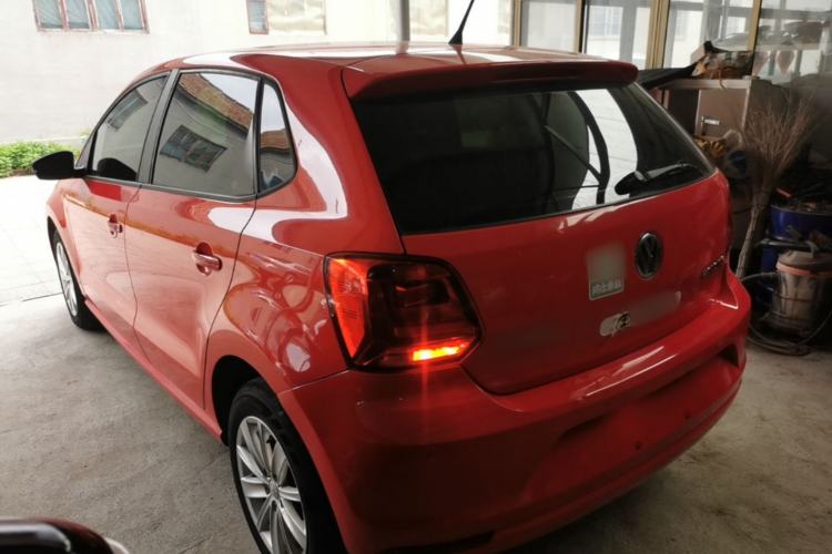 Used Volkswagen Polo 2014 1.6L Automatic Comfort Edition Rear Left 45 Deg