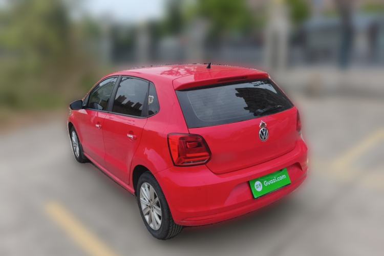 Used Volkswagen Polo 2014 1.6L Automatic Comfort Edition Rear Left 45 Deg