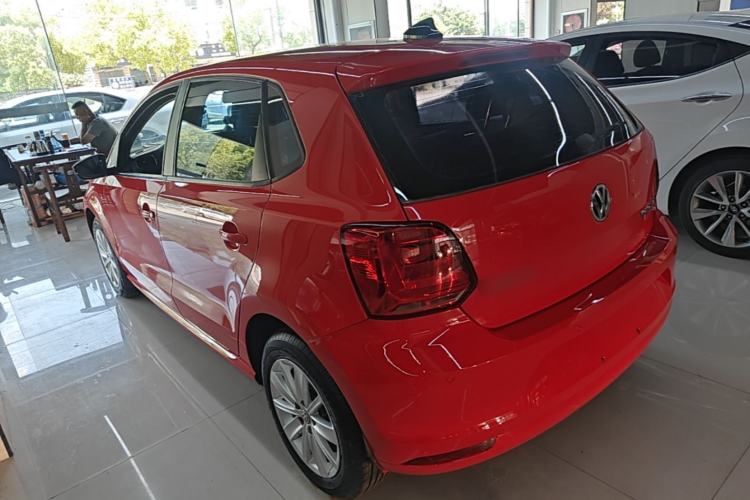 Used Volkswagen Polo 2014 1.6L Automatic Comfort Edition Rear Left 45 Deg
