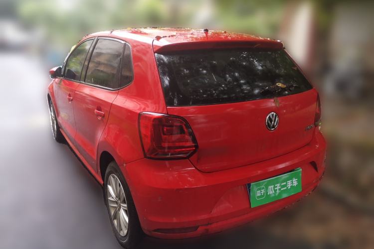 Used Volkswagen Polo 2014 1.6L Automatic Comfort Edition Rear Left 45 Deg