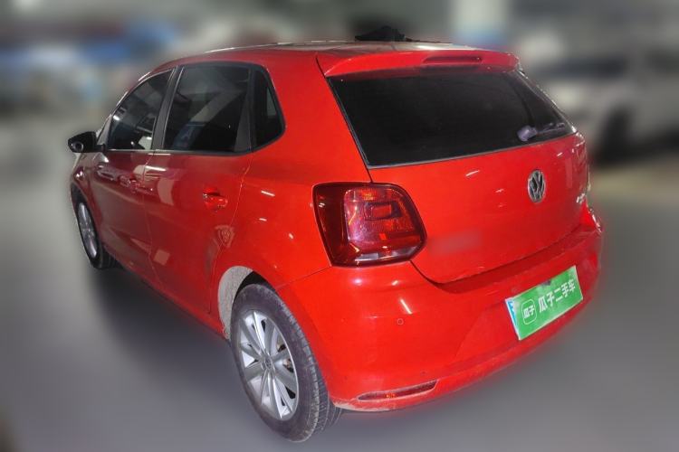 Used Volkswagen Polo 2014 1.6L Automatic Comfort Edition Rear Left 45 Deg