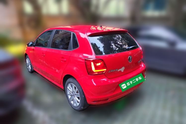 Used Volkswagen Polo 2014 1.6L Automatic Comfort Edition Rear Left 45 Deg