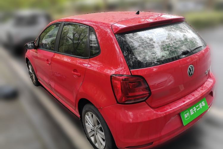 Used Volkswagen Polo 2014 1.6L Automatic Comfort Edition Rear Left 45 Deg