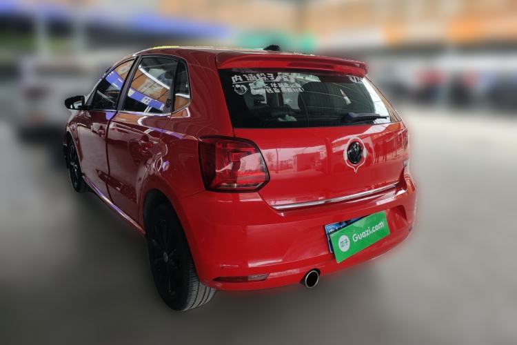 Used Volkswagen Polo 2014 1.6L Automatic Luxury Edition Rear Left 45 Deg