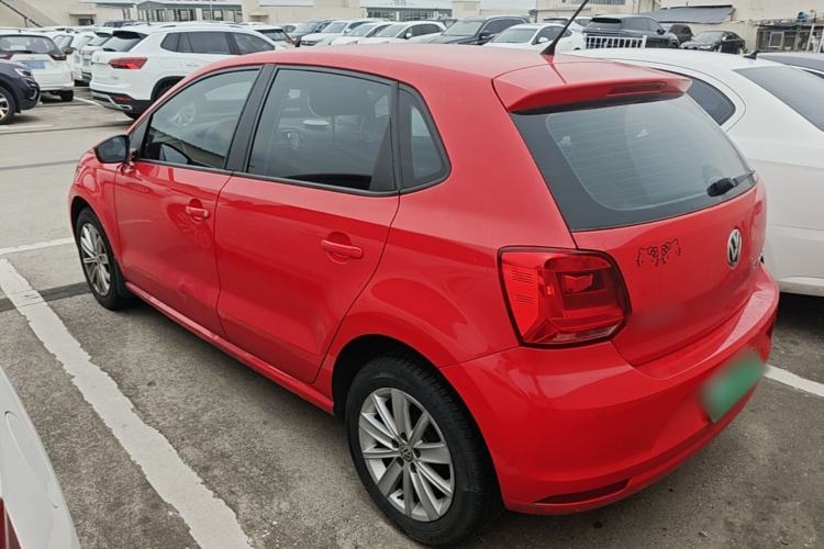 Used Volkswagen Polo 2014 1.6L Automatic Comfort Edition Rear Left 45 Deg
