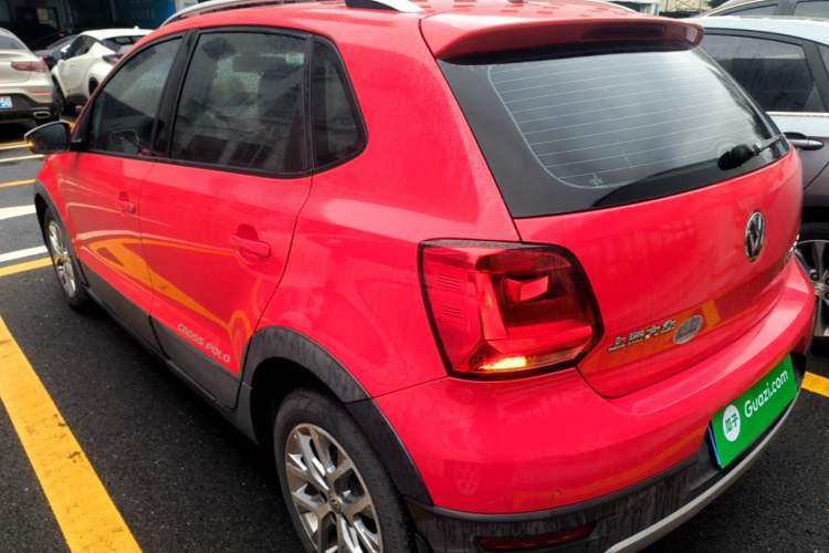 Used Volkswagen Polo 2014 1.6L Cross Polo Automatic Rear Left 45 Deg