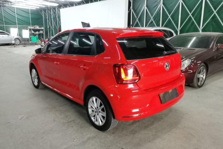 Used Volkswagen Polo 2014 1.6L Automatic Comfort Edition Rear Left 45 Deg