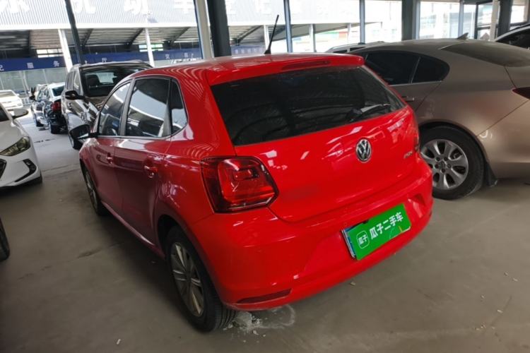 Used Volkswagen Polo 2014 1.4L Automatic Comfort Edition Rear Left 45 Deg