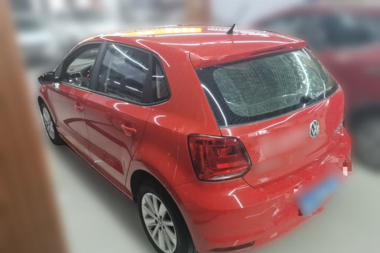 Used Volkswagen Polo 2014 1.6L Manual Comfort Edition Rear Left 45 Deg