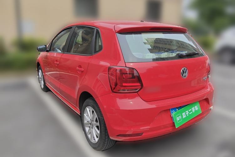 Used Volkswagen Polo 2014 1.6L Automatic Comfort Edition Rear Left 45 Deg