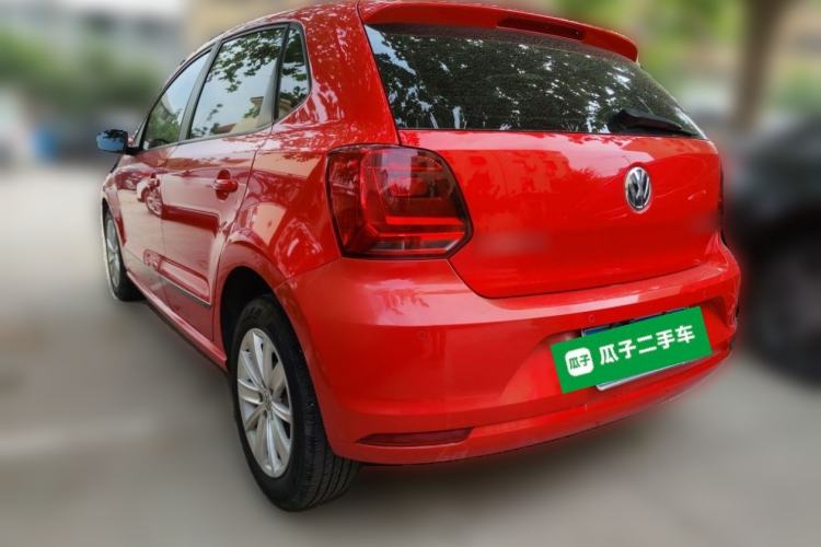 Used Volkswagen Polo 2014 1.6L Manual Comfort Edition Rear Left 45 Deg