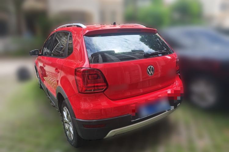 Used Volkswagen Polo 2014 1.6L Cross Polo Automatic Rear Left 45 Deg