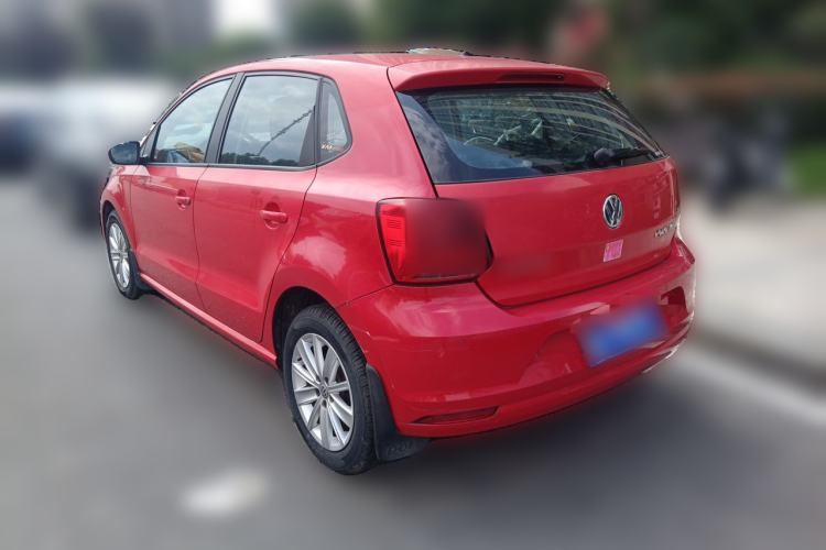 Used Volkswagen Polo 2014 1.6L Automatic Comfort Edition Rear Left 45 Deg