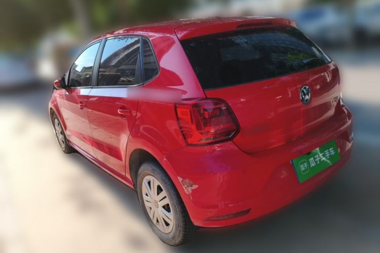 Used Volkswagen Polo 2014 1.4L Manual Fashion Edition Rear Left 45 Deg