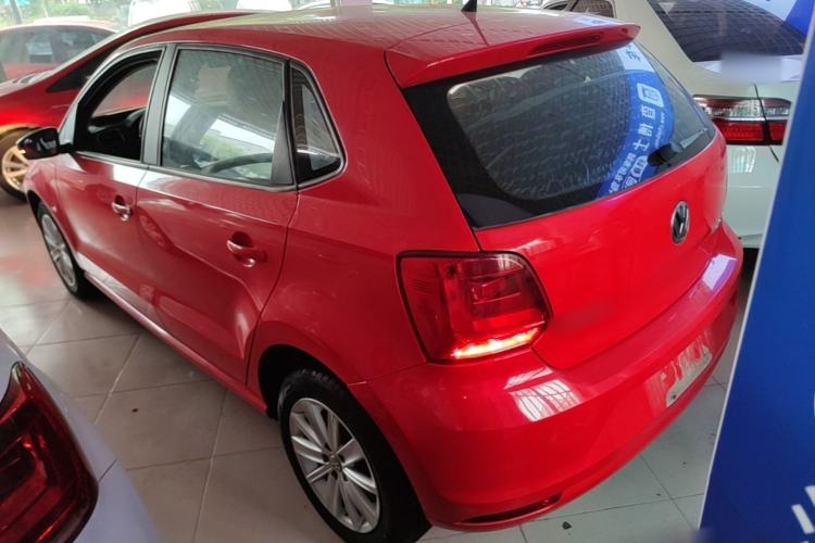Used Volkswagen Polo 2014 1.6L Automatic Comfort Edition Rear Left 45 Deg