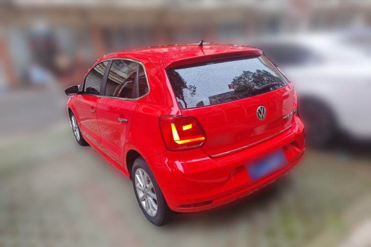 Used Volkswagen Polo 2014 1.6L Automatic Luxury Edition Rear Left 45 Deg