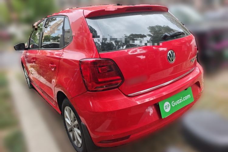 Used Volkswagen Polo 2014 1.6L Automatic Luxury Edition Rear Left 45 Deg