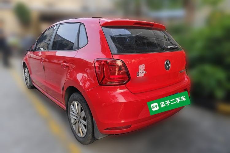 Used Volkswagen Polo 2014 1.6L Automatic Comfort Edition Rear Left 45 Deg