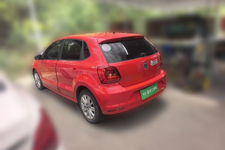 Used Volkswagen Polo 2014 1.4L Automatic Comfort Edition Rear Left 45 Deg