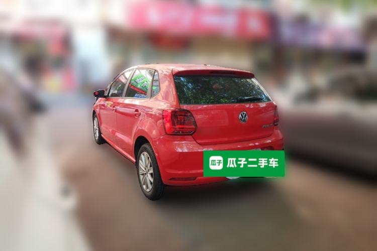 Used Volkswagen Polo 2014 1.6L Manual Comfort Edition Rear Left 45 Deg