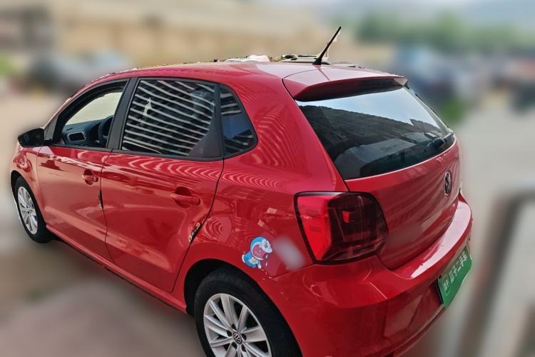 Used Volkswagen Polo 2014 1.4L Automatic Comfort Edition Rear Left 45 Deg