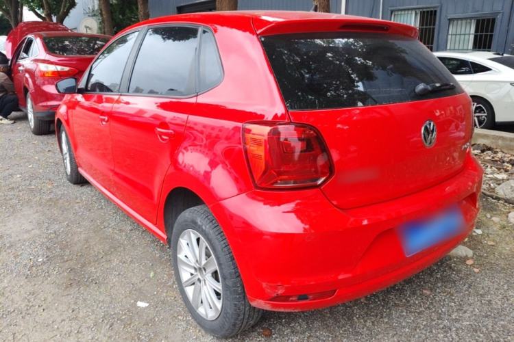 Used Volkswagen Polo 2014 1.4L Automatic Comfort Edition Rear Left 45 Deg
