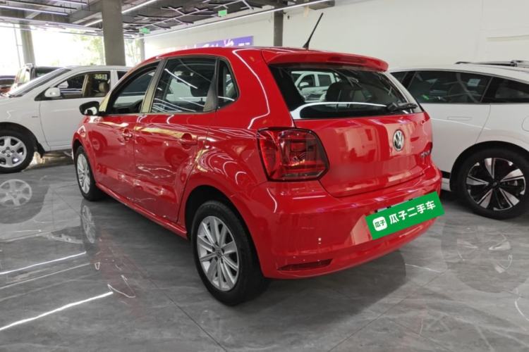 Used Volkswagen Polo 2014 1.6L Automatic Comfort Edition Rear Left 45 Deg