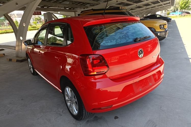 Used Volkswagen Polo 2014 1.6L Automatic Comfort Edition Rear Left 45 Deg