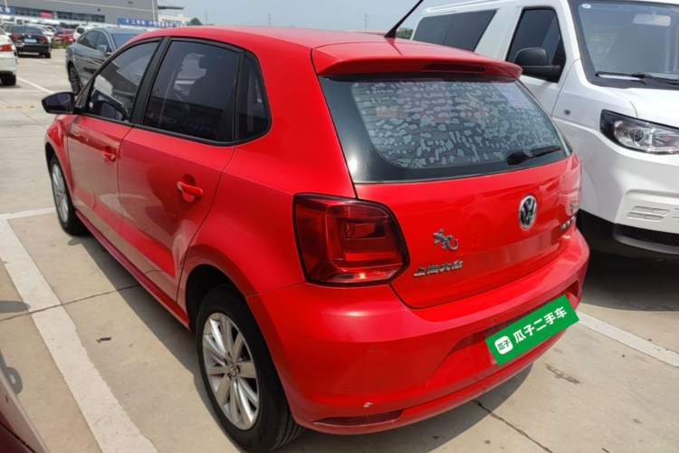 Used Volkswagen Polo 2014 1.6L Automatic Comfort Edition Rear Left 45 Deg