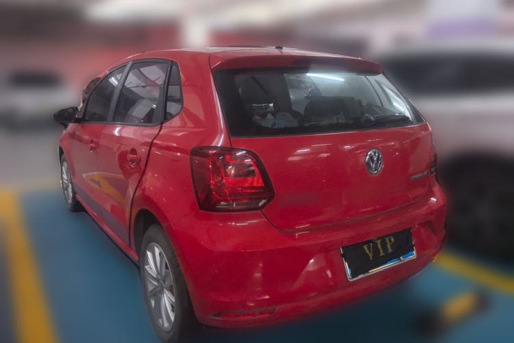 Used Volkswagen Polo 2014 1.6L Automatic Comfort Edition Rear Left 45 Deg