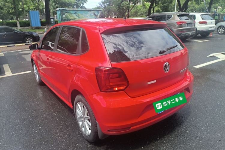 Used Volkswagen Polo 2014 1.6L Automatic Comfort Edition Rear Left 45 Deg