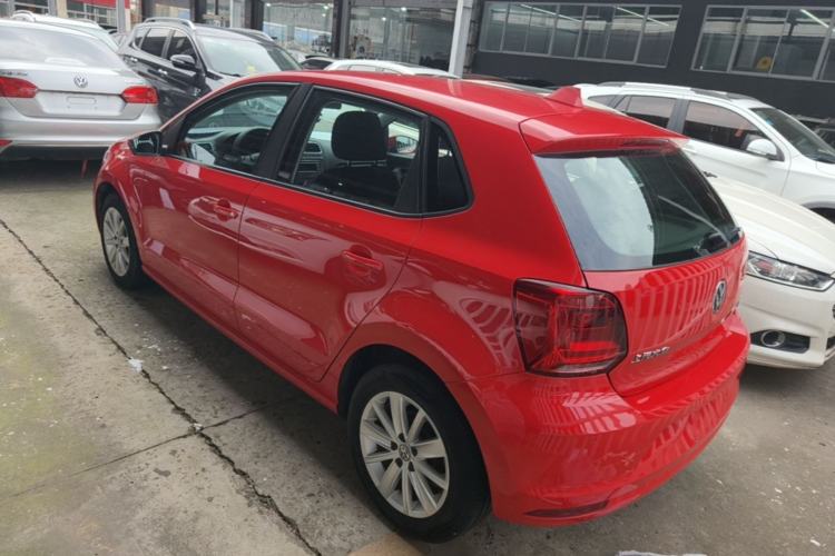 Used Volkswagen Polo 2014 1.6L Automatic Comfort Edition Rear Left 45 Deg