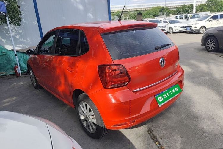 Used Volkswagen Polo 2014 1.6L Automatic Luxury Edition Rear Left 45 Deg