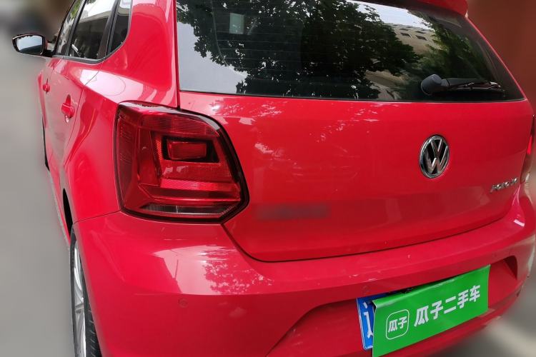 Used Volkswagen Polo 2014 1.6L Automatic Comfort Edition Rear Left 45 Deg