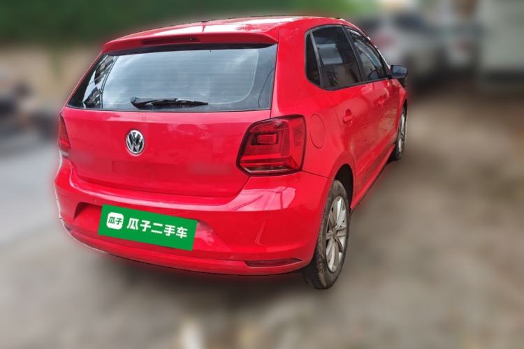 Used Volkswagen Polo 2014 1.6L Manual Comfort Edition Rear Right 45 Deg