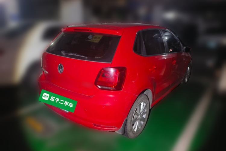 Used Volkswagen Polo 2014 1.4L Automatic Comfort Edition Rear Right 45 Deg