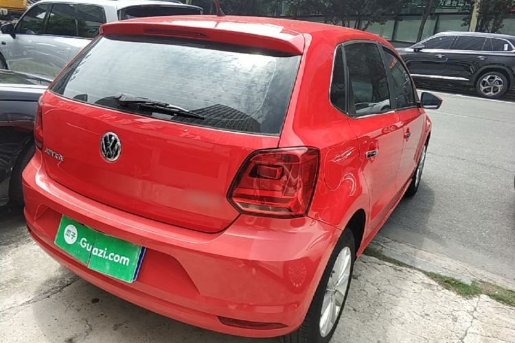 Used Volkswagen Polo 2014 1.4L Automatic Comfort Edition Rear Right 45 Deg