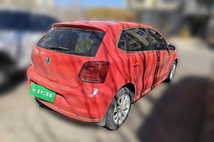 Used Volkswagen Polo 2014 1.6L Automatic Comfort Edition Rear Right 45 Deg