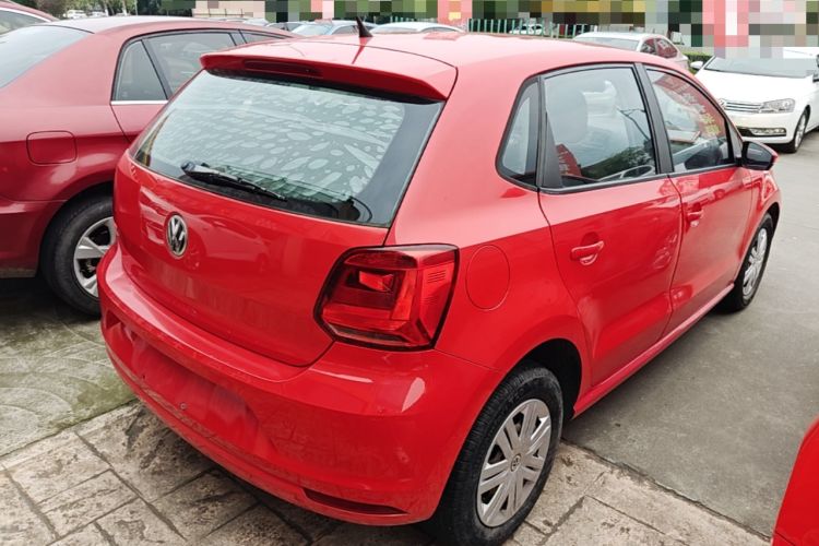Used Volkswagen Polo 2014 1.4L Manual Fashion Edition Rear Right 45 Deg