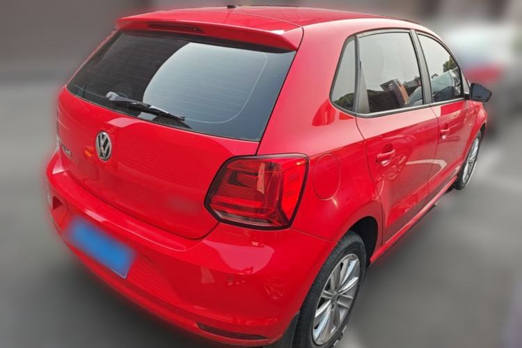 Used Volkswagen Polo 2014 1.4L Automatic Comfort Edition Rear Right 45 Deg