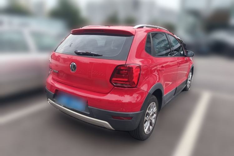 Used Volkswagen Polo 2014 1.6L Cross Polo Automatic Rear Right 45 Deg