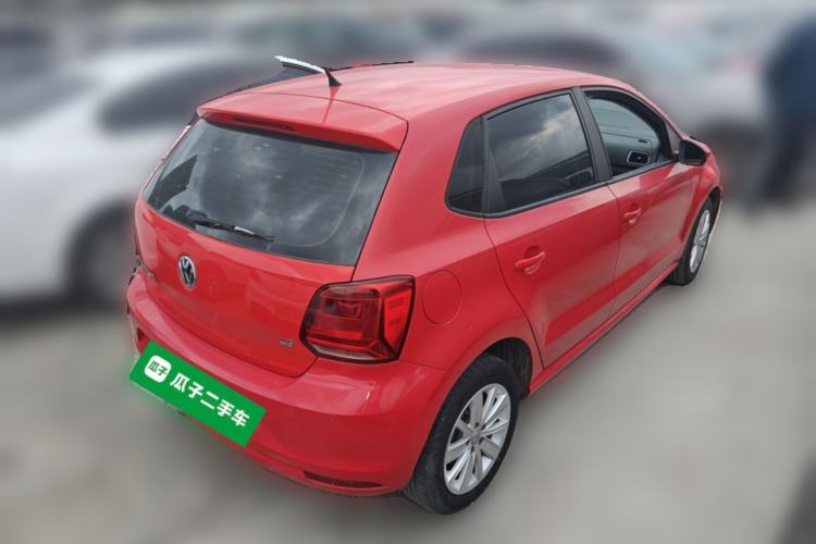 Used Volkswagen Polo 2014 1.6L Automatic Comfort Edition Rear Right 45 Deg