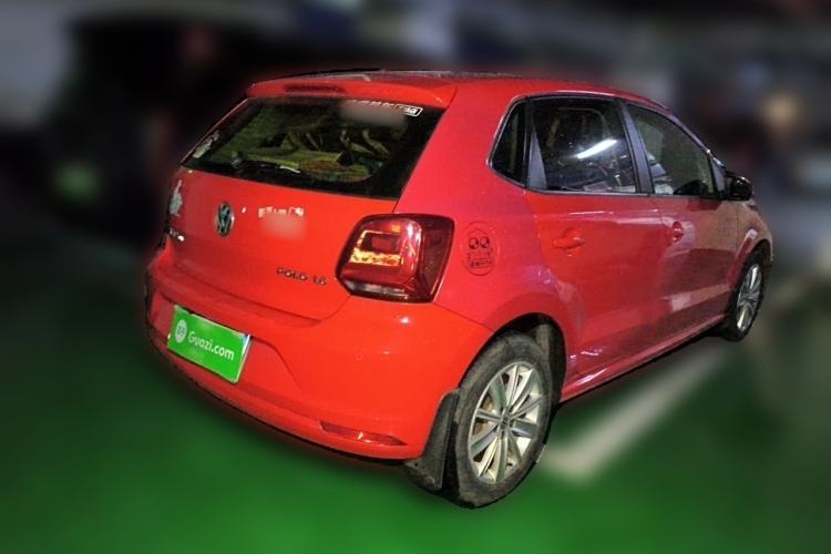 Used Volkswagen Polo 2014 1.6L Automatic Comfort Edition Rear Right 45 Deg