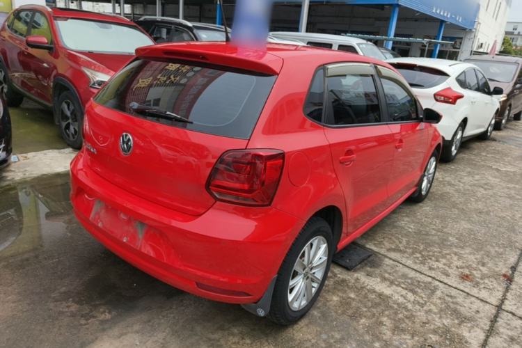 Used Volkswagen Polo 2014 1.4L Automatic Comfort Edition Rear Right 45 Deg