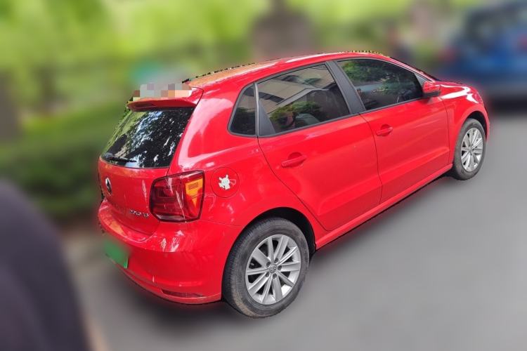 Used Volkswagen Polo 2014 1.6L Automatic Comfort Edition Rear Right 45 Deg