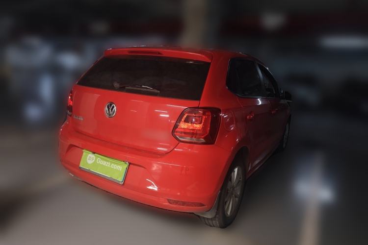 Used Volkswagen Polo 2014 1.6L Automatic Comfort Edition Rear Right 45 Deg