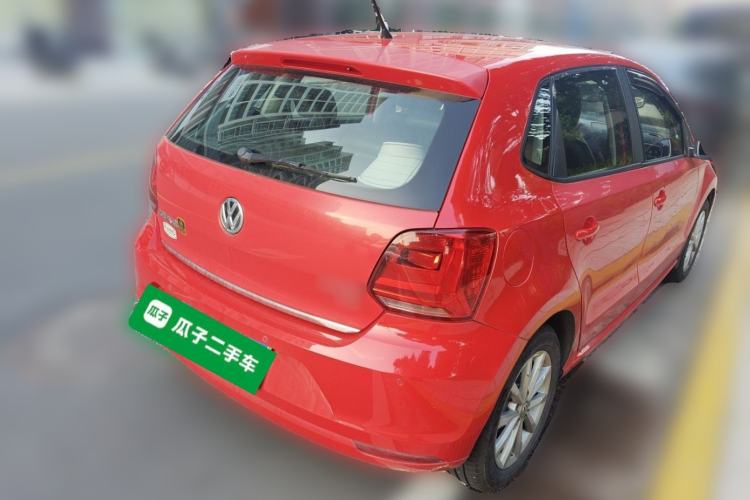 Used Volkswagen Polo 2014 1.6L Automatic Luxury Edition Rear Right 45 Deg