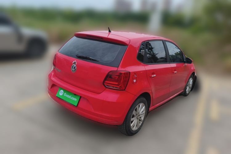 Used Volkswagen Polo 2014 1.6L Automatic Comfort Edition Rear Right 45 Deg