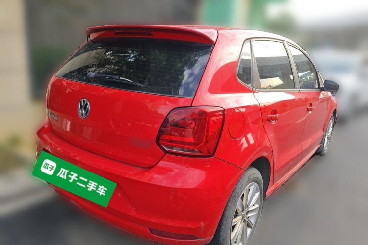 Used Volkswagen Polo 2014 1.4L Automatic Comfort Edition Rear Right 45 Deg