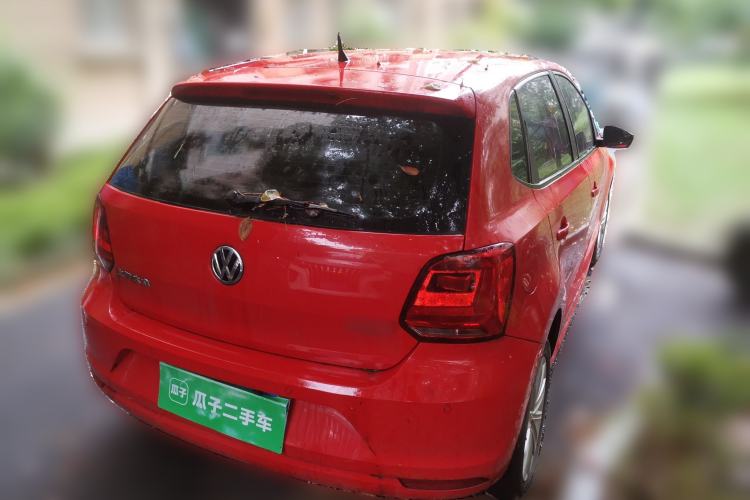 Used Volkswagen Polo 2014 1.6L Automatic Comfort Edition Rear Right 45 Deg